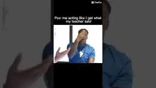 POV: my acting like I know what I&rsquo;m doing on the board when my teacher calls me up. Sub for more.