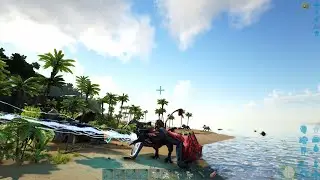 #ARK Lightning Wyvern VS Titanosaur