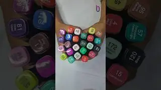 Kliffoo 24 Colors    #unboxing #shorts #colors #HIBANEESH