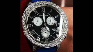 Benny & Co Diamond Watch 4.00 Carats Floating Diamonds