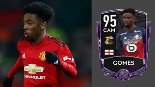 Angel Gomes Preseason Card Art: Photoshop
