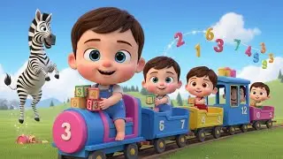 Number Fun 123 Ride 🔢👶 Fun Learning Song for Kids | Toddler Counting Adventure