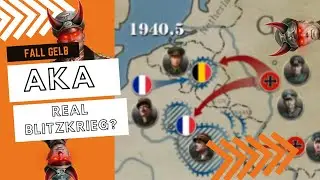 World Conqueror IV | REAL BLITZKRIEG? | OPERATION ::::FALL GELB::::