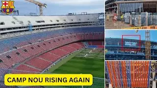 Camp Nou Construction Update | Diamond Glass Installed, Slats & Tribune Progress | January 20,2026