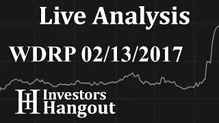 WDRP Stock Live Analysis 02-13-2017