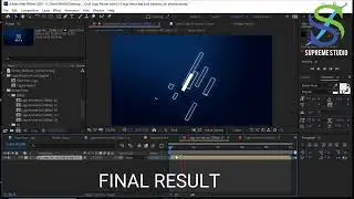 How I created Supreme Studio Intro Animation | Adobe After Effect Template Tutorial 2026