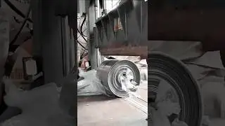 Hydraulic press cutting a steel coil - Why Work Hard When Machines and tools Work Smart?