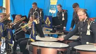Hemvärnets Musikkår Gävleborg , Uppträder i Regementsparken i Gävle den 27 Augusti 2022