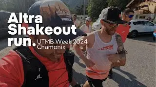 UTMB Week 2024 : Altra shakeout run with brand co-founder Brian,