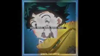 Haterade|| #mhaedit #animeedit #capcut #mhacommunity #mha #anime #myheroacademia #bnha #deku