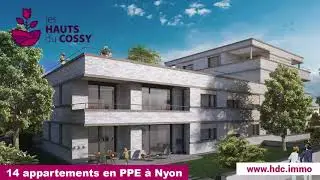 Les Hauts du Cossy - 14 appartements en PPE &agrave; vendre &agrave; Nyon