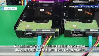 WD Mybook Duo 암호복구