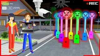 YUTA MIO TAKUT CCTV REKAM MONSTER LOLLIPOP MUSIK RAINBOW TERNYATA... 😱🔥🥰🫀🫀♥️ SAKURA SCHOOL SIMULATOR