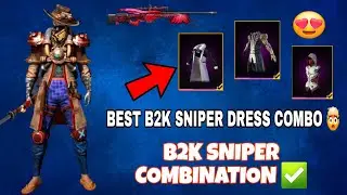 BEST B2K DRESS COMBO FOR ULTIMATE STYLE IN FREE FIRE &ndash;TRENDY AND VIRAL LOOKS SNIPER COMBINATION