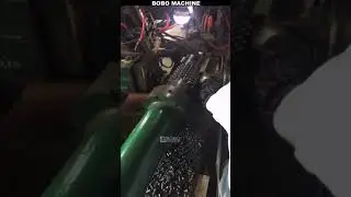 Pin fin tube welding machine