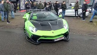 Modified Cars Accelerating - Liberty Walk Aventador, 750HP M5, 530HP Milltek RS3, 725HP X6M, Huracan