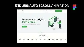 Figma Auto-Scrolling Animation Tutorial 🔥 | Create Smooth Endless Scroll in Minutes! #figma