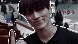 [HD] Choi San - soft clips for editing | Scene pack #2 + MEGA LINK