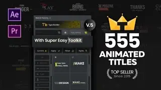 TypoKing | Title Animation - Kinetic Typography Text After Effects Templates