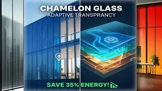 Chameleon Glass: Adaptive Building Technology. #SmartGlass #FutureofConstruction #ApplePark 
