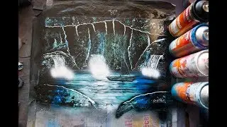 The cave (Full Length Version) - SPRAY PAINT ART by Ucuetis