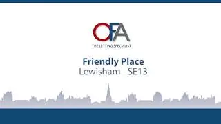 Friendly Place, Lewisham   SE13