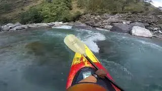 Kayaking day on the nandakini river