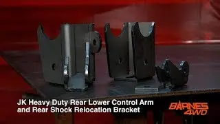 JK Heavy Duty Rear Lower Control Arm And  Rear Shock Relocation Bracket