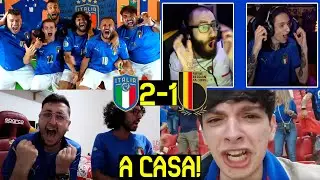 LE MIGLIORI REACTION A BELGIO-ITALIA 2-1 // BESTREACTION