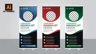 How to Make Standee Design | How to Make Standee in Illustrator | Fyp standee Tutorial for beginners