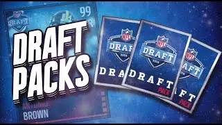 6 DRAFT PACKS! Draft Day Promo! Madden Mobile 16