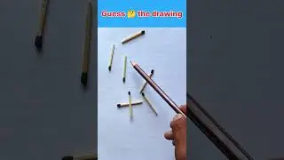 Guess the drawing 🤔 | real vs drawing | #shorts #drawing #viral