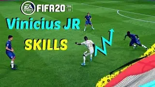 FIFA 20 PS4 Gameplay - Vinicius JR SKILLS and GOALS FIFA 2020
