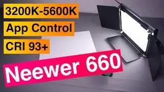 New Lighting Setup - Neewer 660 Bi-Colour LED Panels - App Controlled Version