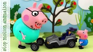 George's car repair Peppa Pig Animation