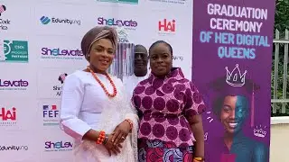 EMPOWERING WOMEN IN TECH: DRIVING WITH PURPOSE | Eno Essien at SHELEVATE GRADUATE CEREMONY