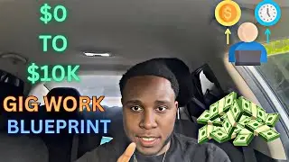 How To SAVE Your FIRST $10K With Gig Work (No Degree, No 9-5!)