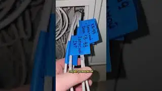 Перетягивание слаботочных и силовой линии.   #diy #ремонт #серпухов #электромонтаж #электрик