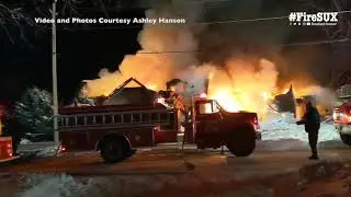 House Fire 209 3rd St Cushing Iowa #FireSUX