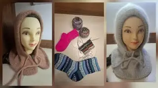 Двотижневий в'язовлог 01/2026. Мої капори,шкарпетки та светрик)