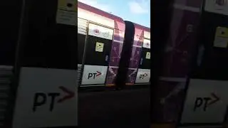V/line's VL27  arrives with the Geelong service