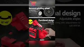 iantz Tool Sharpener 96W Electric Drill Bit Knife Scissor Chisel Planer Grinder