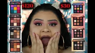 WORLDS BEST HUDA BEAUTY MINI OBSESSIONS DUPES | HIGHEND vs AFFORDABLE