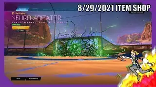 *Black Market* Forest Green Neuro-Agitator Goal Explosion! | Rocket League Item Shop (29/8/2021)