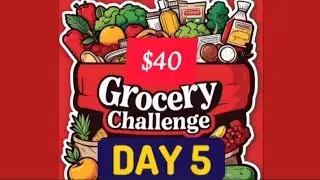 $40 Grocery Challenge DAY 5:  What's left?  I'm so disappointed #nattyhomemaker  #cooking