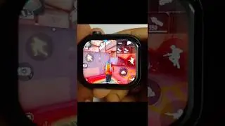 s9 ultra smartwatch ⚡ Android 😀 me freefire Handcam 😄 game me #smartwatch #gaming #garenafreefire