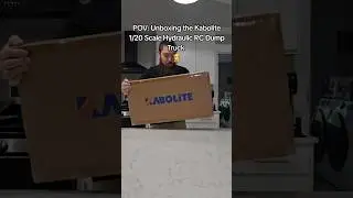 UNBOXING Kabolite K960 Hydraulic RC Dump Truck #unboxing #dumptruck #remotecontrol #rctruck