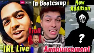 Godl New Manager Announcement 🚨| Jonathan In Bootcamp?😳| Players IRL Cricket 😮| Amar Troll 😁