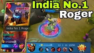 India No.1 Roger with Grimlock | Roger Moontage | MLBB