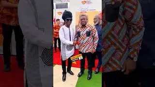 Hon. Sam George meets with Kojo Antwi the Ghanaian high-live legend